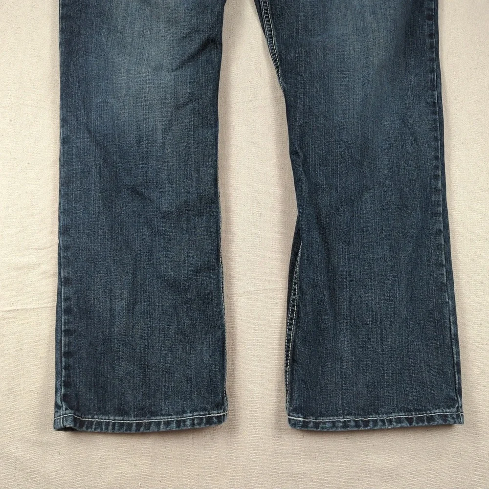 Cinch Jeans Mens 40x33 Blue Western Cowboy Rancher Rodeo White Label